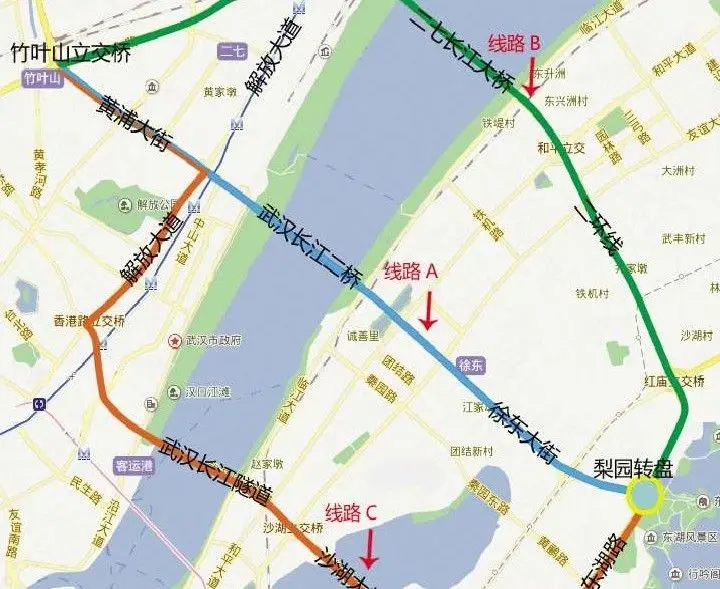 路"">长江二桥即将限行交管支招 探求过江"突围路