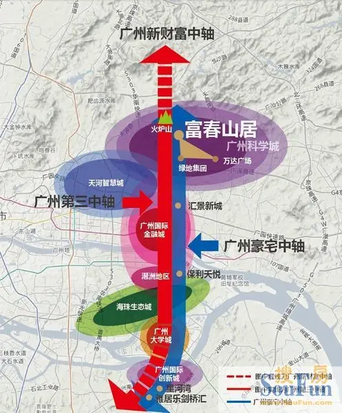 第三城市中轴之上 新豪宅轴线引领广州生态豪宅时代