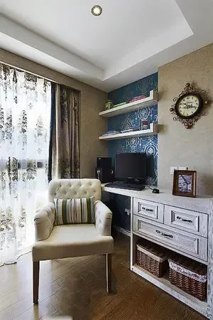 45平loft住宅客厅装修效果图欣赏 有优雅的古典