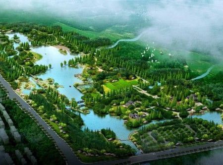 周边配套:洋湖垸湿地公园,作为中部最大的城市湿地公园,规划面积4.图片