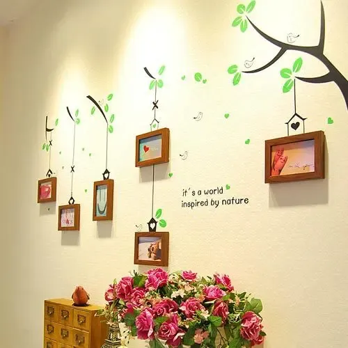 超惊艳<em>创意照片</em>墙效果图来袭 装饰出你的个性