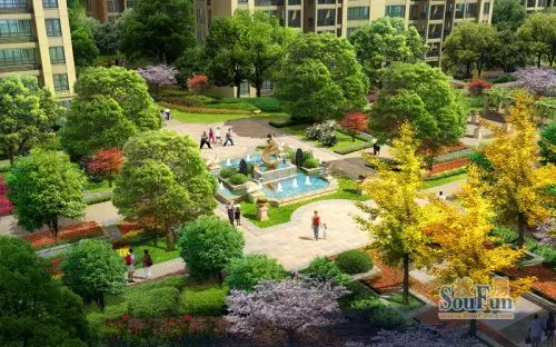 绿洲桂花城:池州首家绿城物管全程直管社区大