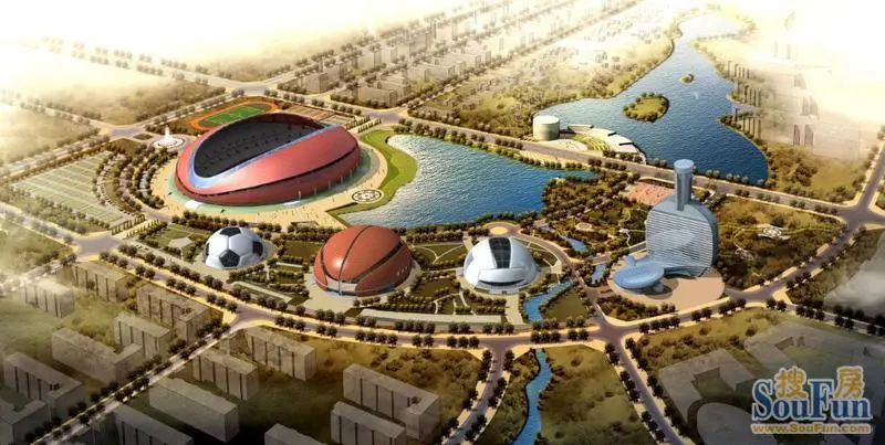 淮南奥体中心的建成,印证着山南片区是城市发展重点方向;带动周边交通