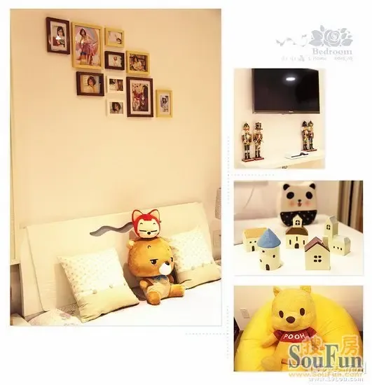 21万装修66平复式别墅 实用面积100平米清新