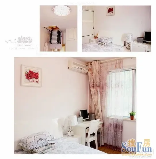 21万装修66平复式别墅 实用面积100平米清新