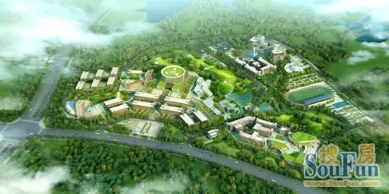 四川城市职业学院眉山校区规划设计方案获市规