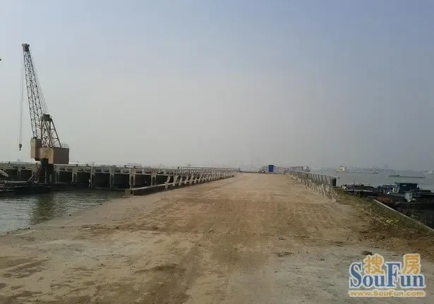 图说江阴:扬子江船厂公园雏形初现码头变景点