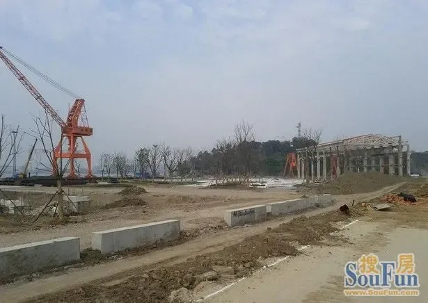图说江阴:扬子江船厂公园雏形初现码头变景点