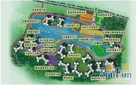 [金手指白鹭湖]齐聚四重养生价值 享一站式度假生活