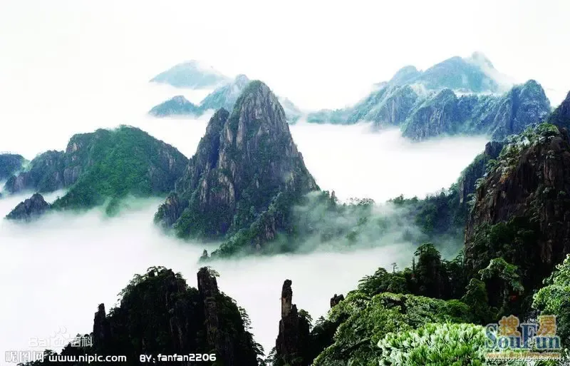 华东地区重度雾霾天气持续 黄山风景区空气质
