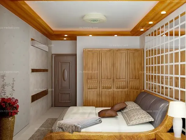 100平方房屋设计图 质朴雅致的现代中式家居