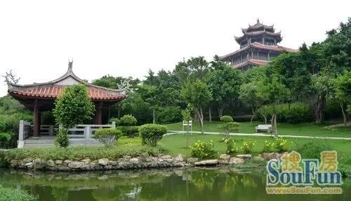 在清源山,西湖公园环绕的西湖豪苑:1万/㎡起 众城皆霾我独清_房产