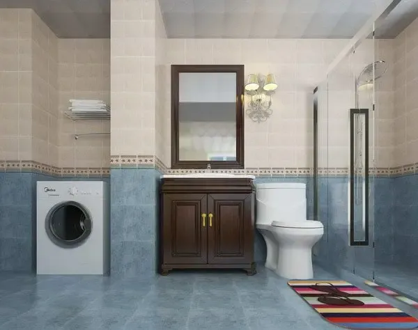 10万装金融街南开中心三居室 欧式复古装修设