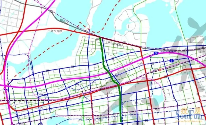 园区2012-2030综合交通规划 青剑湖交通真的