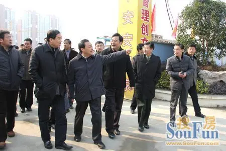 市委领导莅临恒通顺达广场观摩视察_房产资讯