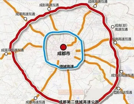 其中有两条公路建设——成安渝高速以及第二绕城高速将在