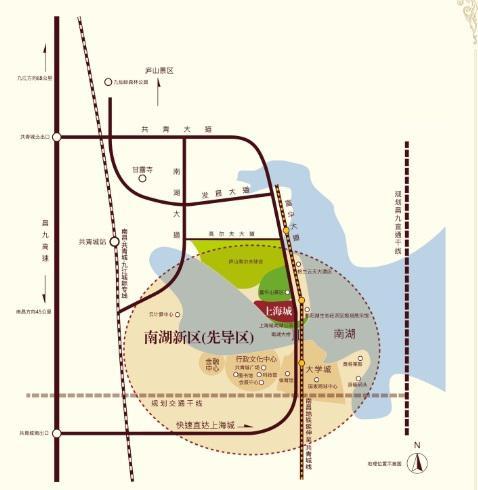 昌九战略支点—共青城南湖新区