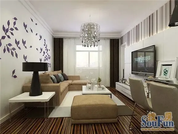 白色主题小户型创意装修 八万全包小空间有大