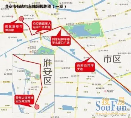 淮安有轨电车动工 谁是最大赢家?