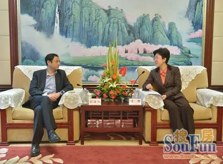 市委书记李静会见万达集团副总裁刘海波一行