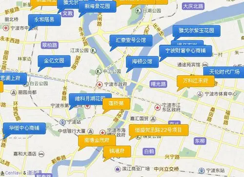 万达银泰有多远? 宁波3大商圈周边买房攻略