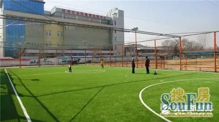 全省首座笼式足球场于我市体育场内建成_房产