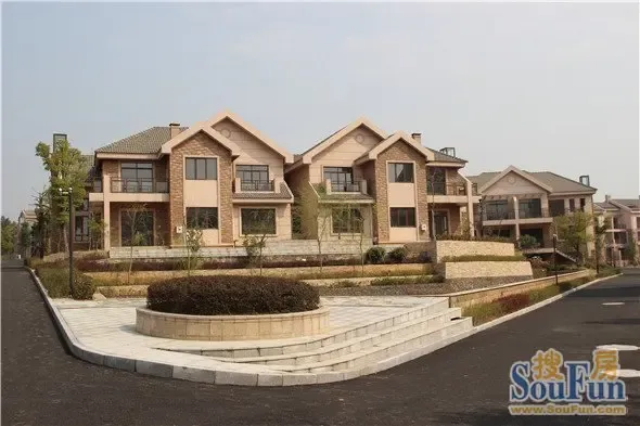 黄山铂宫3月工程进度 精品别墅即将上市_房产