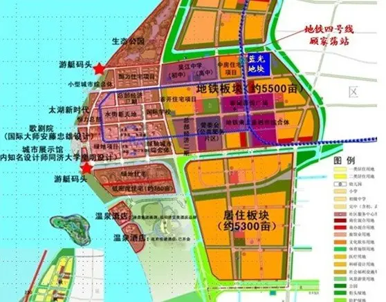 苏州太湖新城区位图