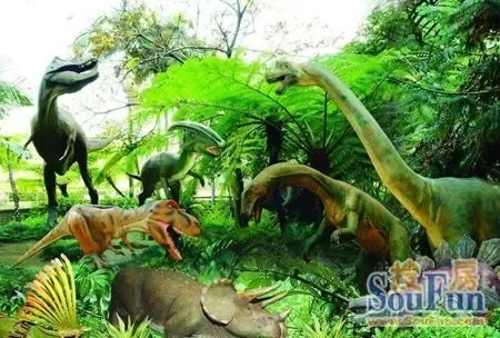 36只史前恐龙家族5月17日登陆绿茵温莎堡-东莞新房网-搜房网