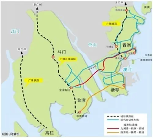 珠海市城市轨道交通线网规划修编暨现代有轨电车近期建设规划