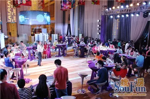 萝岗奥园广场vip客户联谊会现场(图片来源:搜房网)