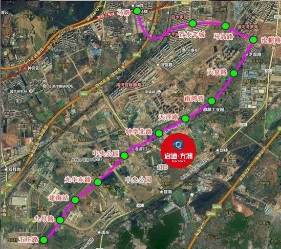 【启迪方洲】麒麟有轨电车年底试运行