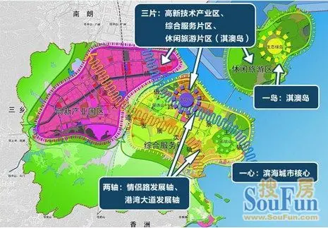 随着广珠城轨的珠海站落成,唐家湾作为珠海东北门户,东部发展重镇的
