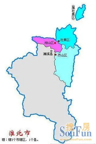 淮北楼市地图