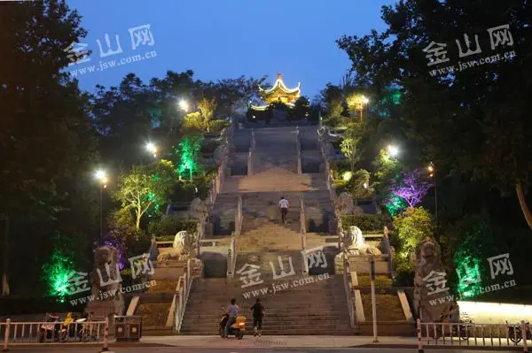镇江市区狮子山公园景观修复工程竣工