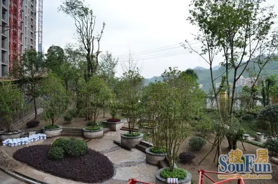 中迪国际万平皇家园林景观 藏在公园里的家_房