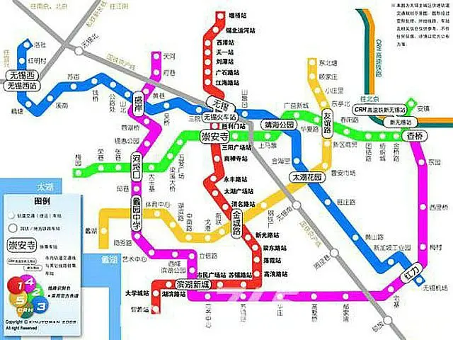 无锡市 规划图