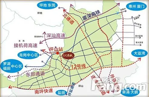 坪山新区上百亿交通规划逐步落实构筑半小时生活圈_房产资讯-深圳搜房