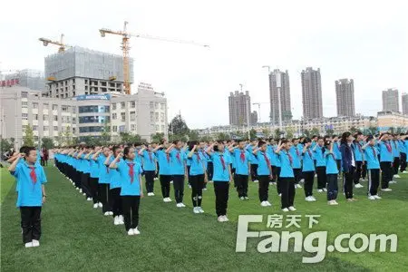 云南师大附属润城学校开学典礼隆重举行-昆明新房网-搜房网