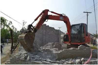 北海城建:海城区15处违法建筑被强拆(图)