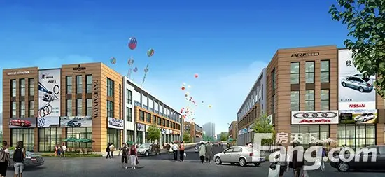 领先皖北汽车后市场服务时代远东国际汽配城(市场效果图)