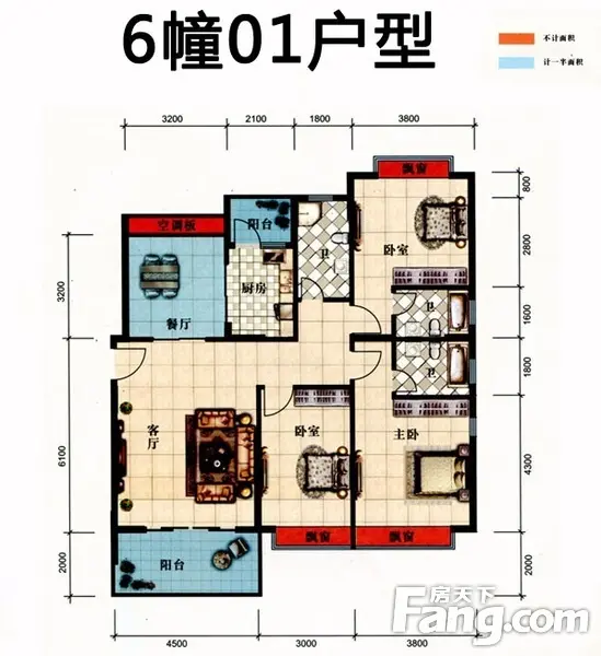 凯茵豪庭二期稀缺一字楼 6/7幢户型图抢先看