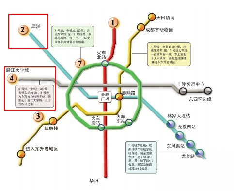 【交通篇】温江 在建,郫县 开通近1年半,郫县略胜一筹.