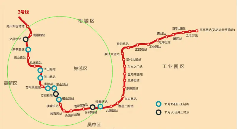 轨交3号线才开工 新区地铁盘借势最高涨2000-苏州新房网-房天下