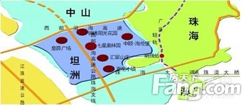 坦洲镇位于广东省中山市境南部图片