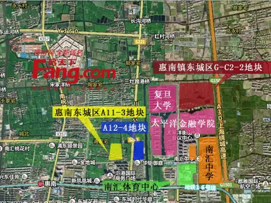 远洋地产21.5亿竞得惠南宅地 楼板价8735元/平_房产