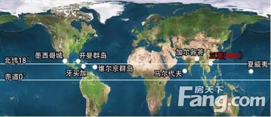 北纬18°,这条造物主偏爱的纬线,拥有太多仿若仙境的度假胜地:夏威夷