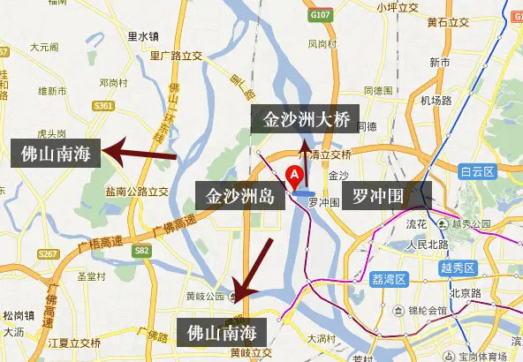 金沙洲大桥洲头咀隧道通西南 一朝贯通旺两岸