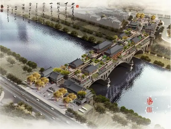 巴河廊桥建筑设计方案已获市政府正式批复