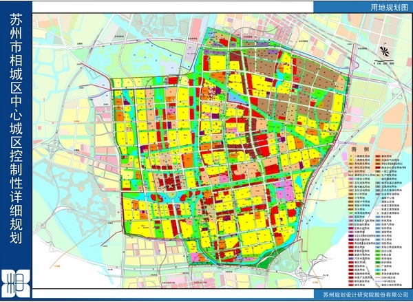 相城中心城区规划图
